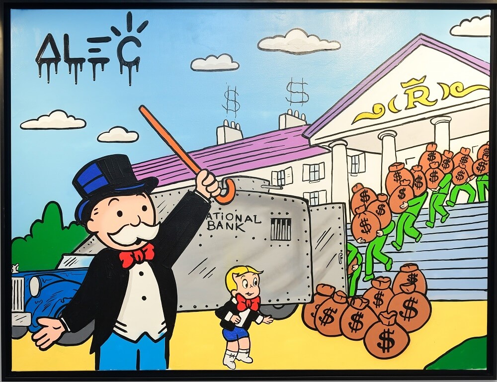 Alec Monopoly - Monopoly Richie Loading Out Bank - Eden ...