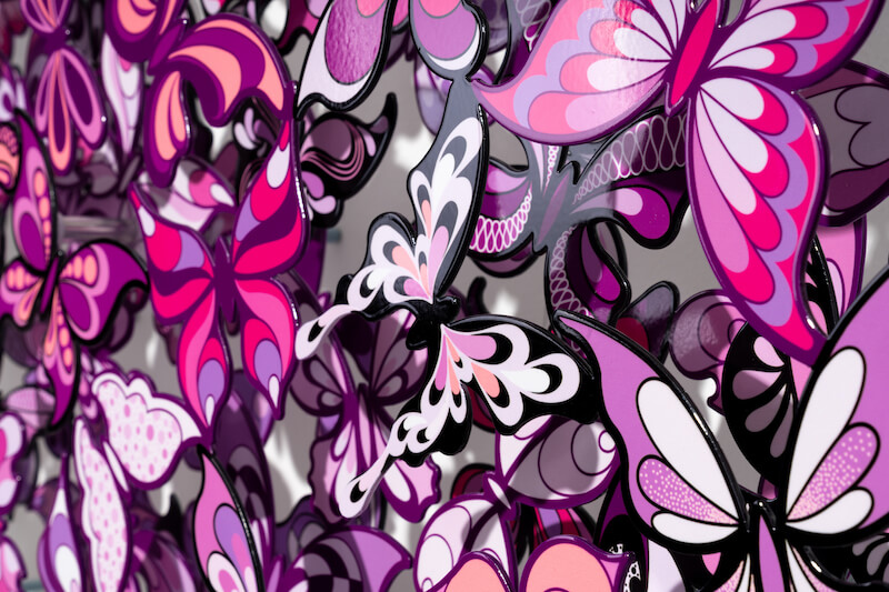 My Heart Is All a Flutter – Pink – David Kracov