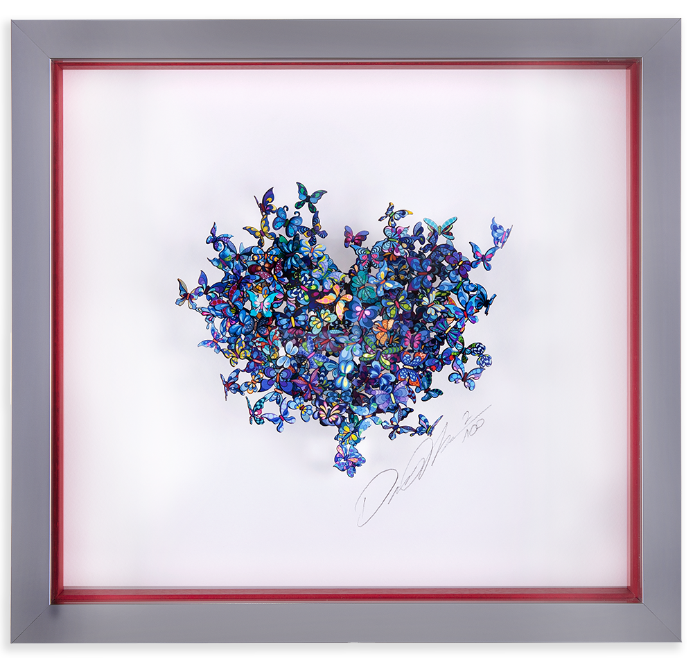 Look Within Your Heart Papercut (L) – David Kracov
