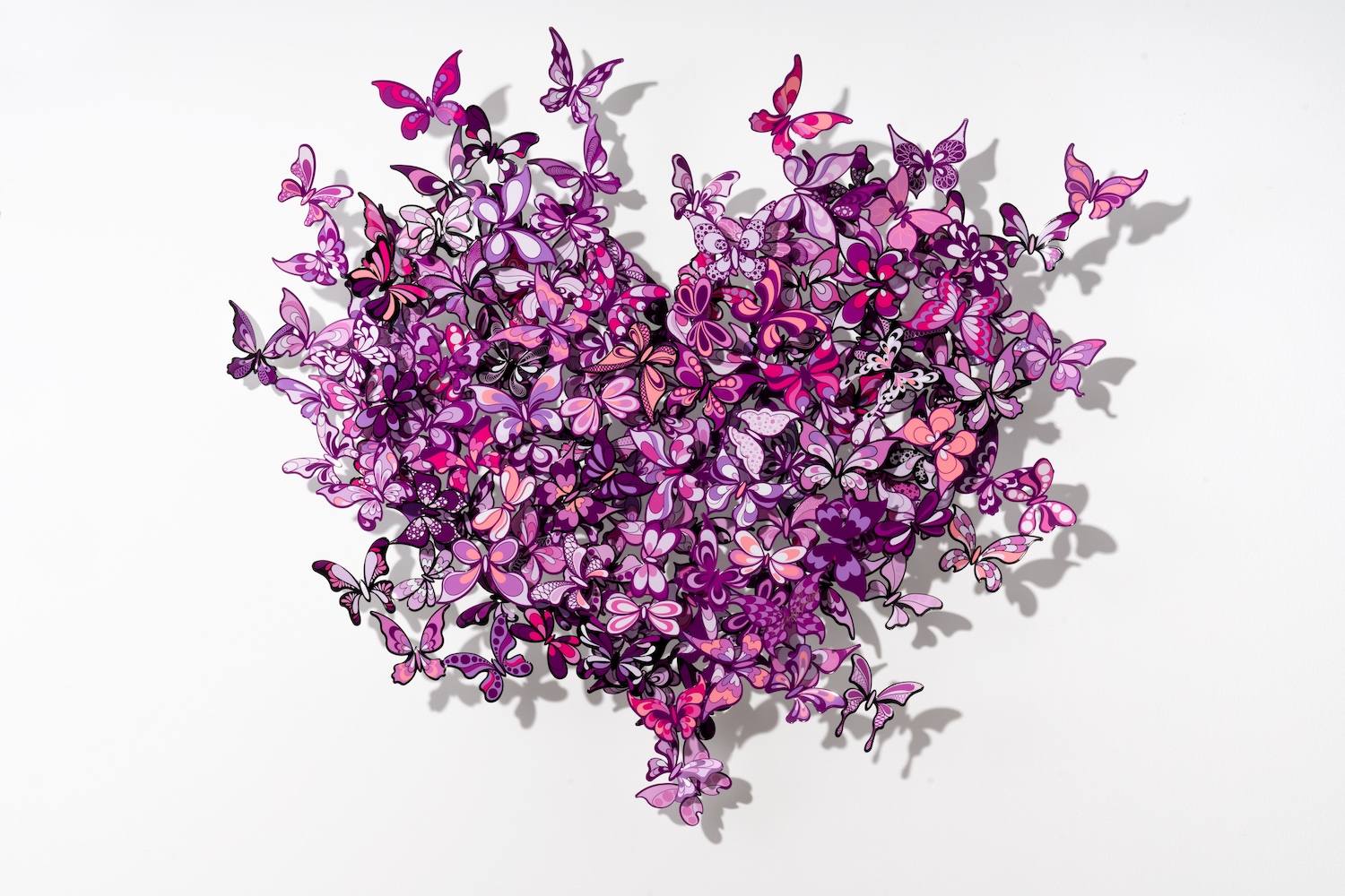 My Heart is all a Flutter – Pink – David Kracov