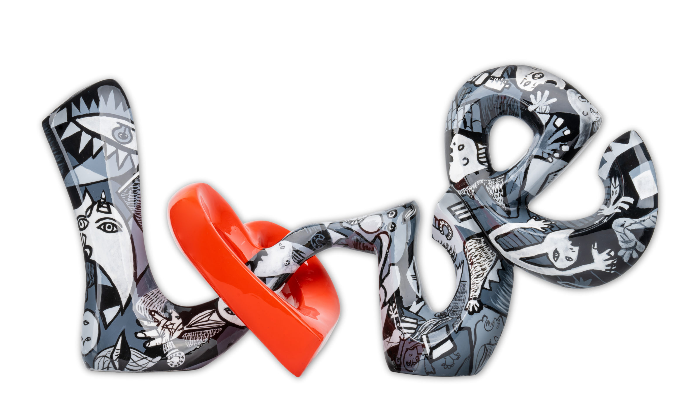TYPOGRAPHIC ART SCULPTURES COLLECTION » Dorit Levinstein
